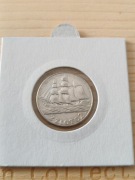 Moneta 2 zł z 1936 II RP Żaglowiec srebro 0/750