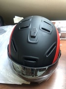 Kask narciarski męski z goglami