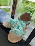 H&M śliczne sandalki miętowe r. 31 stan idealny  