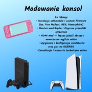 Modowanie konsol  PS2, PS3, Xbox, Switch i inne
