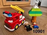 Zestaw Lego Duplo 10901 - wóz strażacki