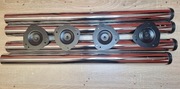 Noga nogi do stołu blatu wys 80-82cm chrom fi6cm