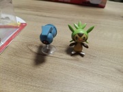Pokemon figurki Chespin Beldum 