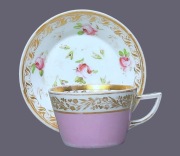 Filiżanka Biedermeier Loket Elbogen 1817-33 Bohemia