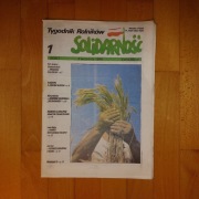 Solidarność Tygodnik Rolników nr 1 , 03.09.1989 Stan BDB, pierwszy numer !!