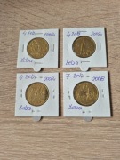 MONETY ZASTĘPCZE  ŁEBA - 2008r  4 szt