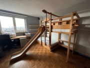 Solidne łóżko piętrowe dla dzieci, firmy Billi Bolli