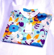 LA SARTE PETTEGOLE bluzka damska L/XL jedwab silk kenzo hermes emilio pucci