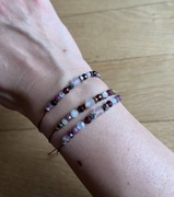 Ręcznie robiona bransoletka z kamieniami naturalnymi