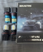 Żarówki P13W LED 4szt - MAXGTRS + Osram LEDriving SL 6000K