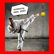 Piłka do Boksu na przyssawki - Refleksówka 