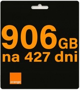 Internet Mobilny na kartę Orange Free za darmo 906GB ROK karta sim 4G 5G