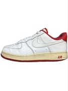 Biało Czerwone Buty Nike Air Force 1 retro vintage nba koszykówka 41