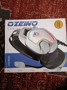 Słuchawki gamingowe przewodowe  Ozeino zw2 withe 