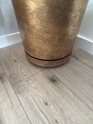 Doniczka tworzywo sztuczne zloto czarny, Kerd 31 cm x 32,5 x 31 cm