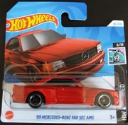 Hot wheels '89 mercedes-benz 560 sec amg