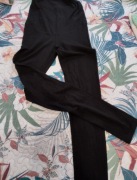 Legginsy czarne ciążowe H&M mama XS długie 