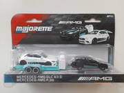 Majorette Mercedes - AMG GLC 63 S + AMG A 35 + Laweta