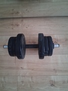 Hantle regulowany + obciążenia 10kg