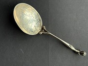 Łyżka data 1653 szczurzy ogon Amsterdam Zwollo