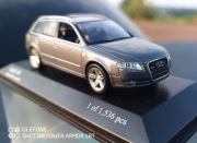 Audi a4 b7 avant akoyasilber metalic ORI Minichams 1:43 dla kolekcjonera