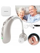 Aparat słuchowy dla seniorów z redukcją szumów 