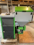 Kocioł biospalinowy 023-p-t2 na pelet firmy SAS 23 KW