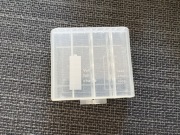 Pudełko pojemnik na akumulatorki AA AAA