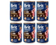 BRIT Premium By Nature Lamb with Buckwheat 6x 400 g