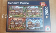 Puzzle 2000 Schmidt Cztery pory roku 