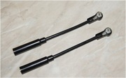 Adapter antenowy samochodowy DIN–ISO, Wtyk gniazdo kątowe z kablem 18cm