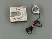Odtwarzacz Nagrywarka Walkman Minidisc Sharp MD-MS701 + pilot