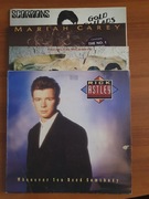 ZESTAW 4 LP SCORPIONS ,MARIAH CAREY, TRAVELING WILBURYS,  RUCK ASTLEY