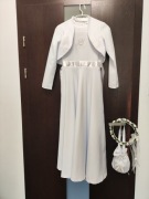 Alba komunijna rozm.140, 146, 152 biała