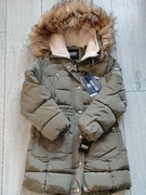 DKNY kurtka zimowa nowa z metką futerko 10-12 lat