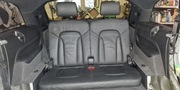 Trzeci rząd foteli Audi Q7 4l  fotele pasy płyta bagażnika boczki osłony 