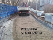 Stabilizacja, Podsypka, Podbudowa pod kostkę, Suchy beton