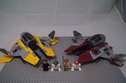 Lego Star Wars 75038 i 75135 Jedi Interceptor figurki Anakin Obi-Wan