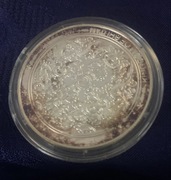 Bhutan zodiak 2006 62,2g Ag 999 plater Au 