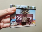 Skarbonka kuferek na kluczyk