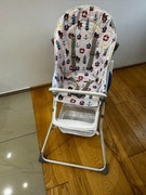 Krzesełko do karmienia dziecięce Ricokids - podnóżek, skladane