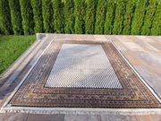 Ponadczasowy Indyjski ręcznie tk. wełniany dywan Mir 245x348cm nr 1541