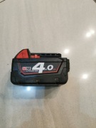 Nie sprawny akumulator 4ah milwaukee