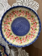 Zapiek tarta ceramika bolesławiecka