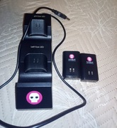 Xbox360 pad-Stacja dokująca+2baterie Numskull