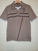 Koszulka polo NEXT rozm.S brązowa 