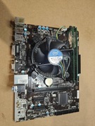 MSI H81M PRO-VD + 8GB RAM + intel i5-4570 ZESTAW płyta główna+ram+procesor 