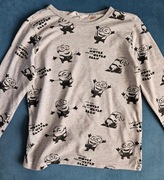 Bluzka H&M r. 134/140 Chłopiec Minionki