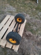 Przednia belka z kołami kosiarka traktorek husqvarna rally