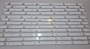 TV Sharp LC-55CUF8472 Listwy LED CRH-P5530300612L675 + CRH-P5530300612R675